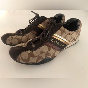 Coach Shoes Coach Jayme Womens Sneakers Brown Size 95 Poshmark - Main Image
